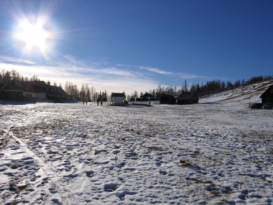 Die Aflenzer Bürgeralm - da wo noch ein wenig Schnee ist