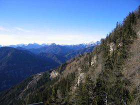 Netter Blick schon von halber Höhe