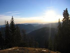Wenn die Sonne untergeht, sind auch wir am Sprung