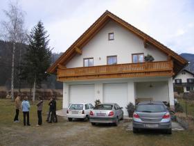 Franz, Carmen, Christian, Martina, Wolfgang und das Ferienhaus