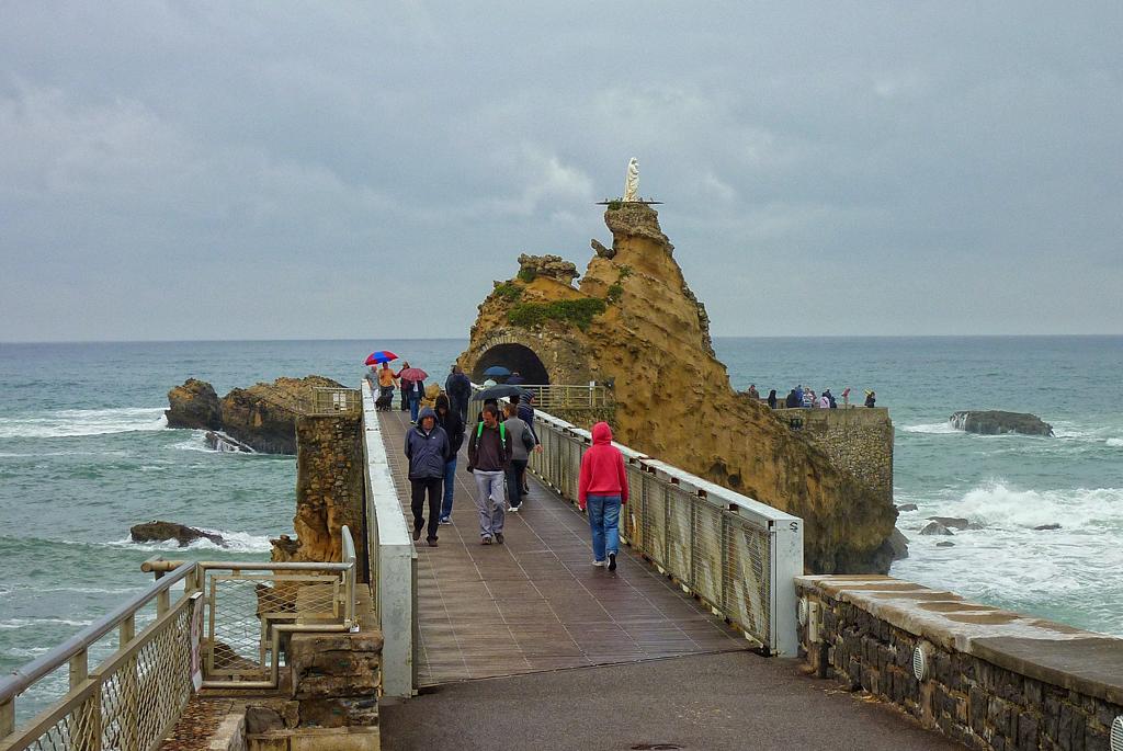 Jungfrauenfelsen, Biarritz