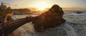Sonnenuntergang, Biarritz