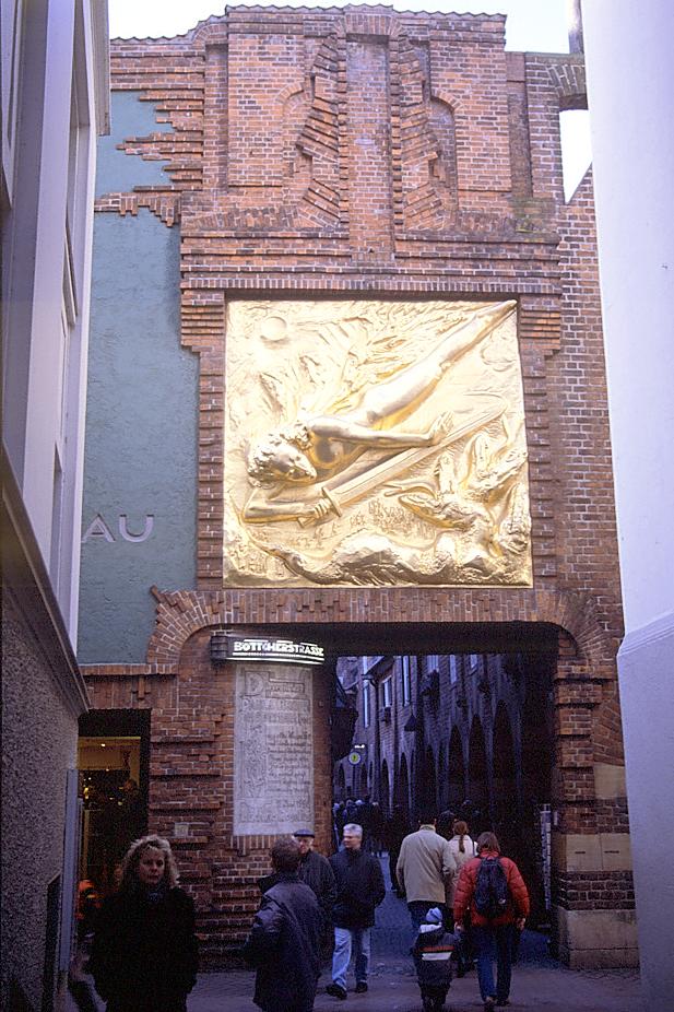 Eingang zur Böttcherstraße