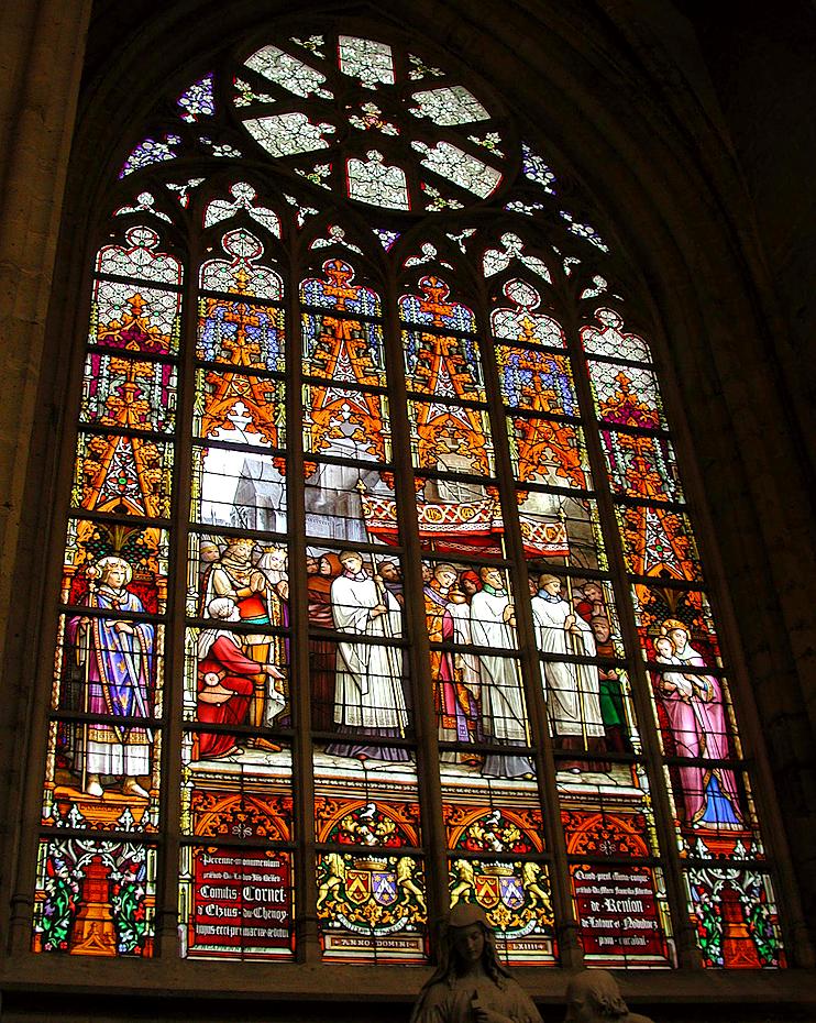 Fenster in der Cathedrale / Katedraal