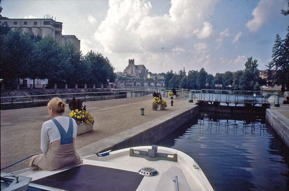 letzte Schleuse vor Auxerre