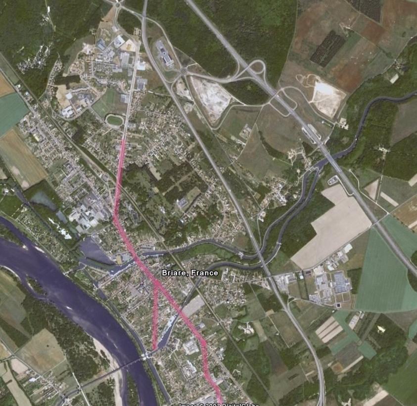 Der Irrweg in Briare