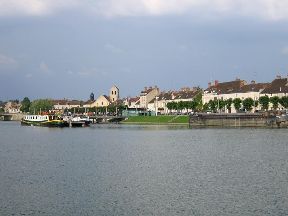 Seine Ufer bei Saint Mammès