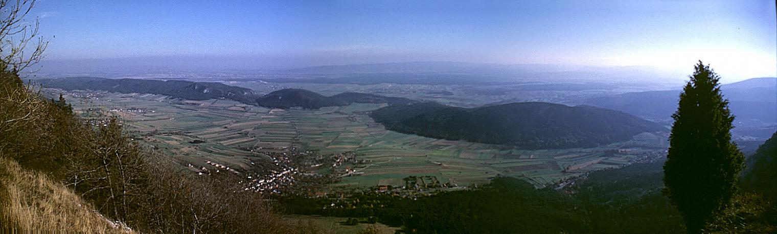 Panoramablick von der Hohen Wand
