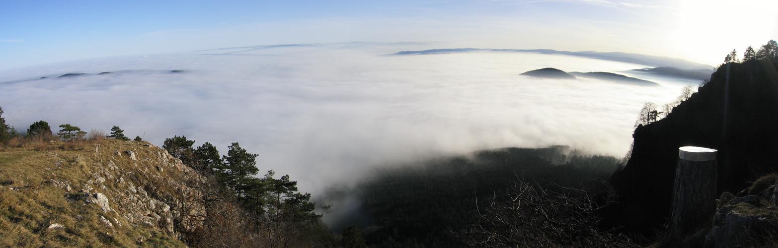 Der Nebel des Grauens schafft es nicht hier herauf