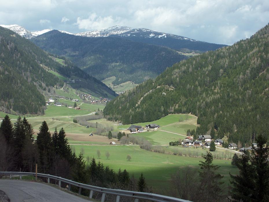zurück in Richtung Wörthersee
