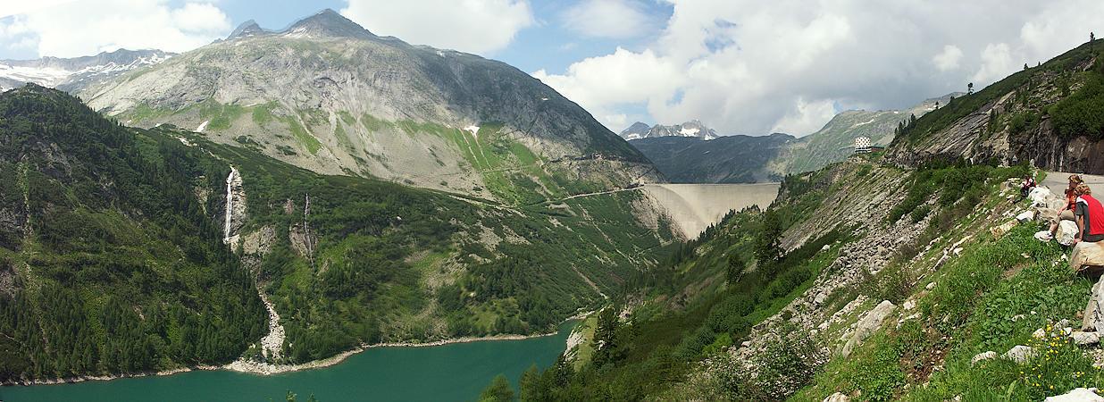 die Maltatal-Sperre
