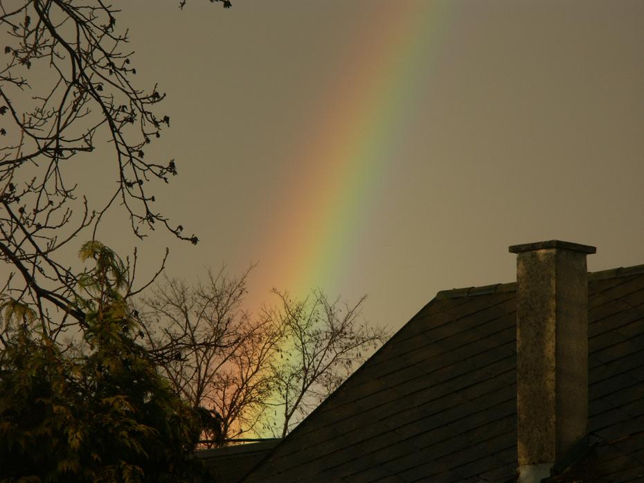Regenbogen ganz nah