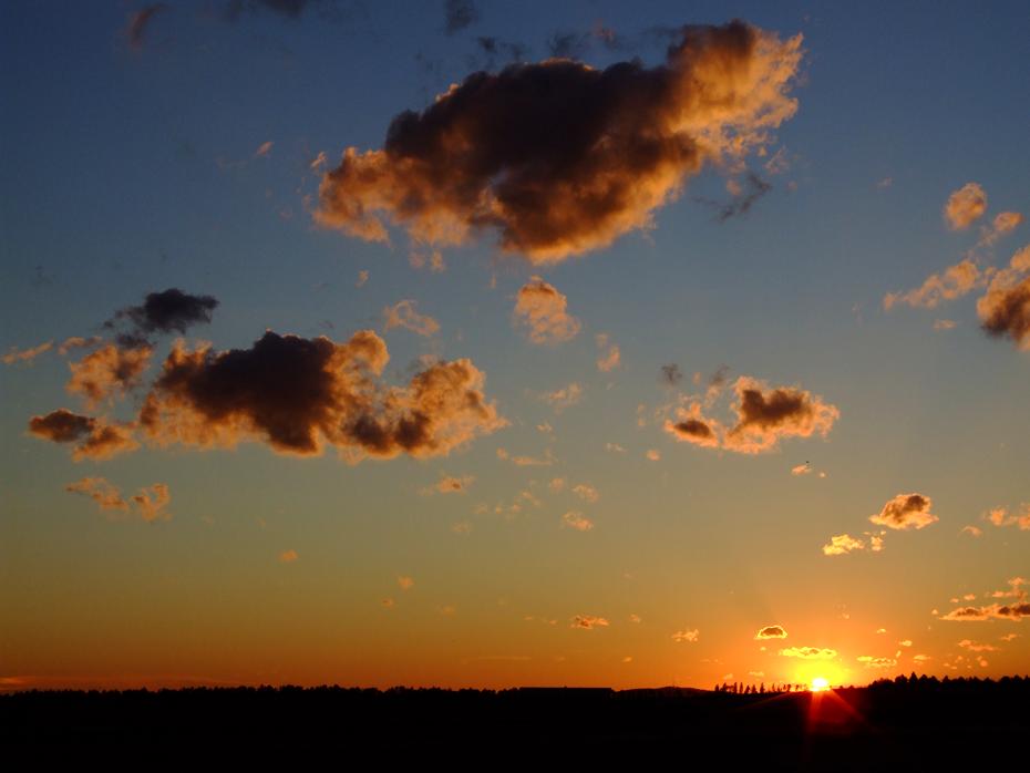 Farben in den Wolken
