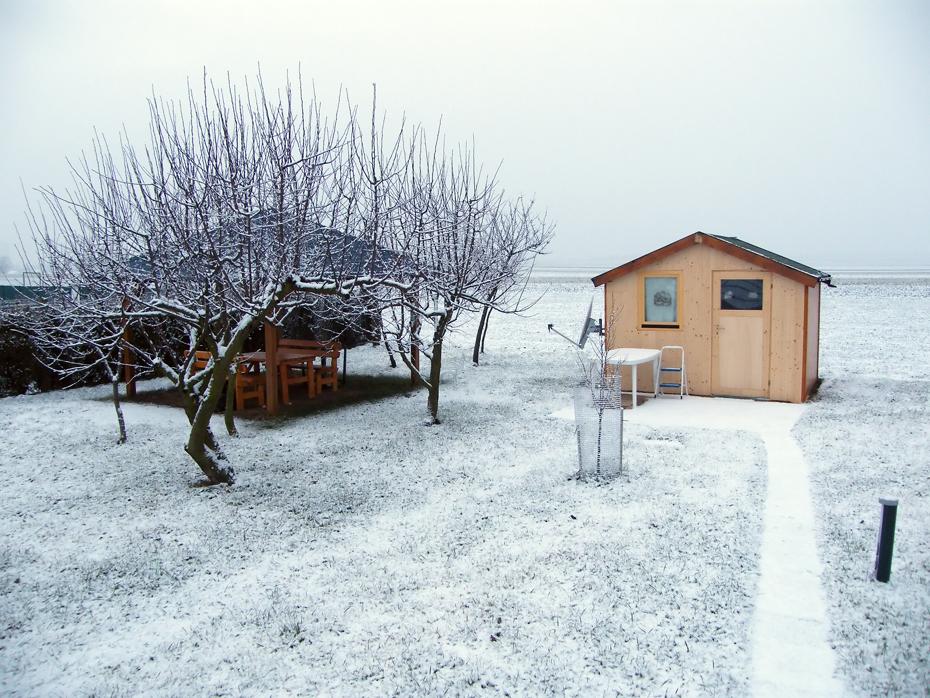 Schnee zu Silvester
