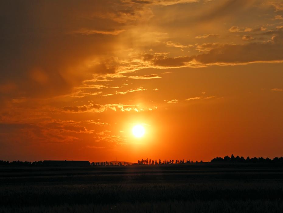 Megasonnenuntergang
