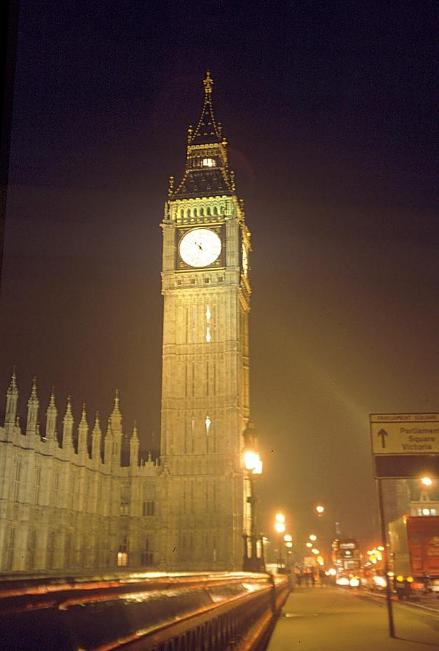 Big Ben bei Nacht