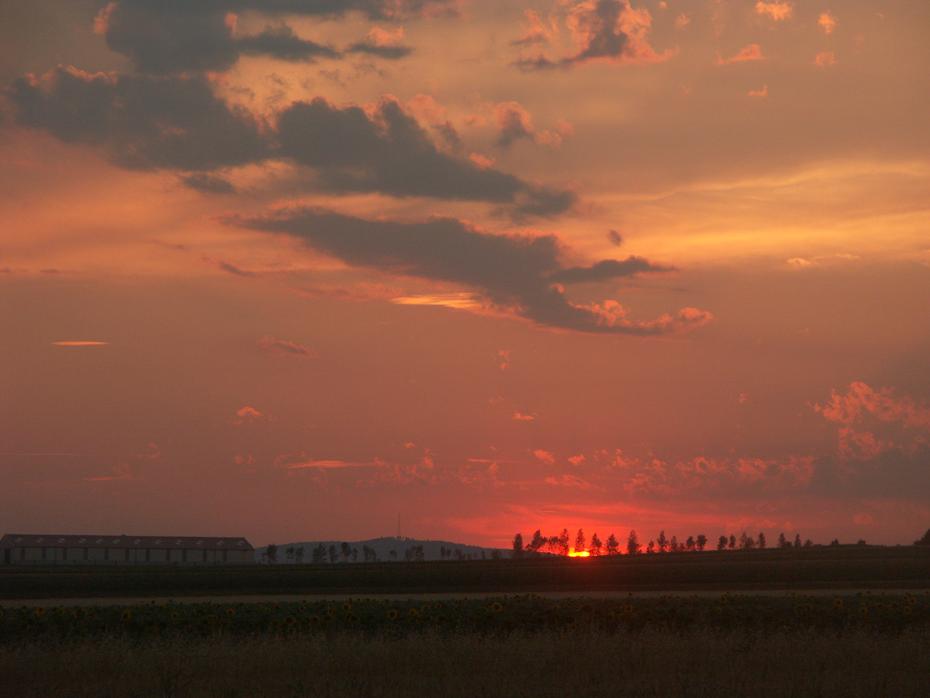 Die Sonne verschwindet...