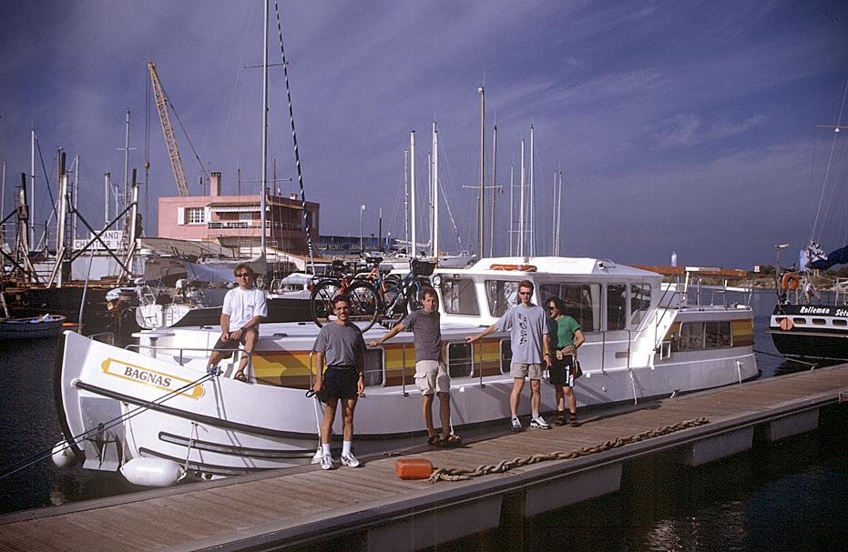 Das Boot und die Crew (exkl. Captain)