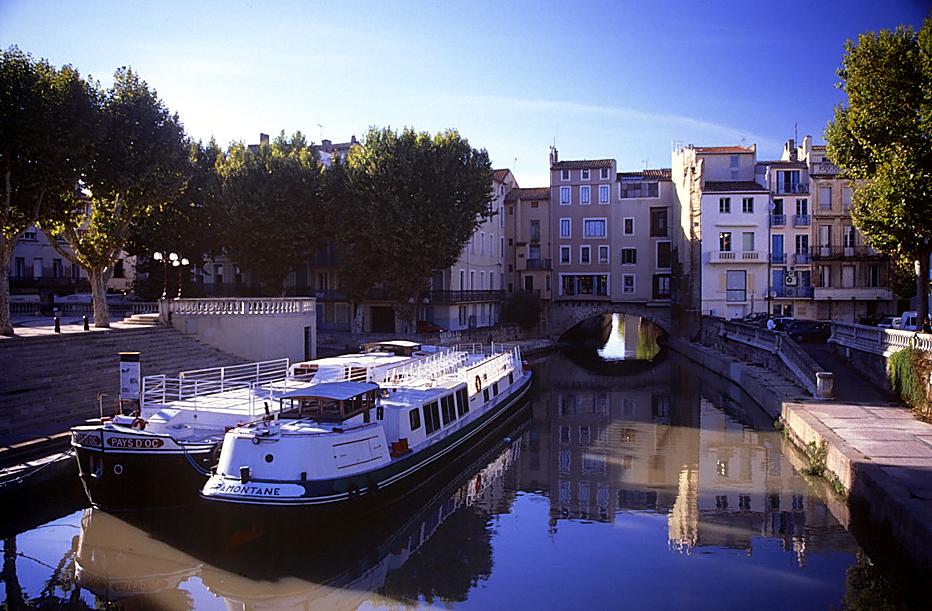 historische Häuser in Narbonne