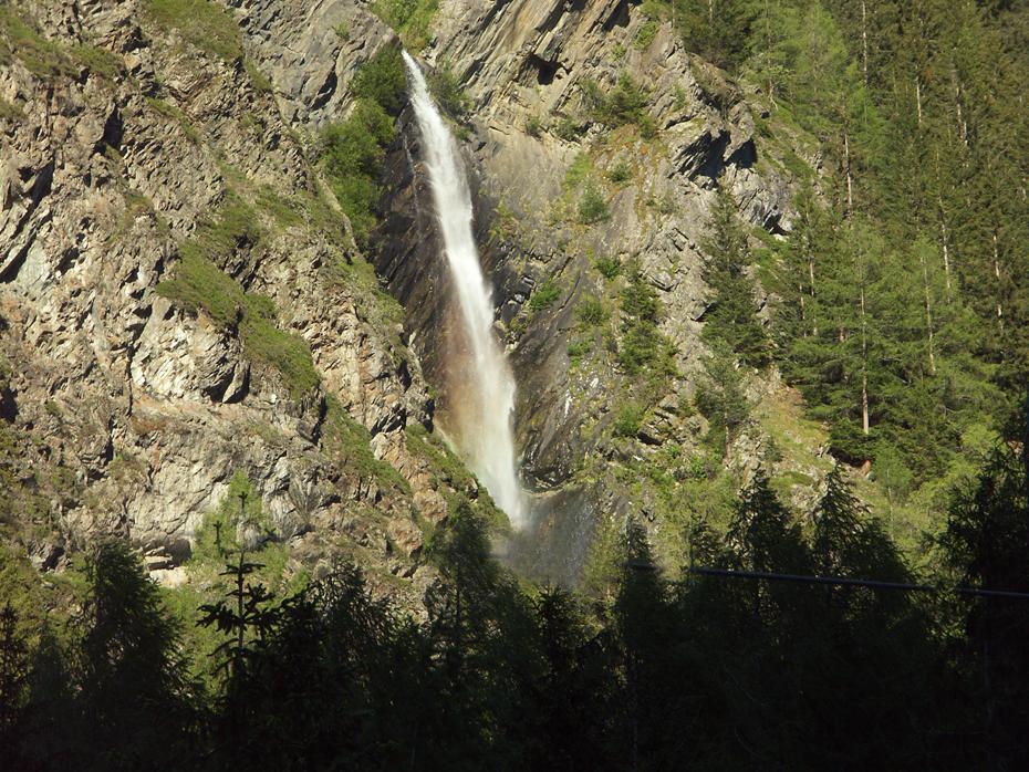 Wasserfall bei meiner Unterkunft in Winkle