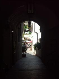 Meran - Innenhof in der Innenstadt