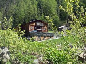 Hütte am Wanderweg