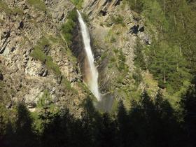 Wasserfall bei meiner Unterkunft in Winkle