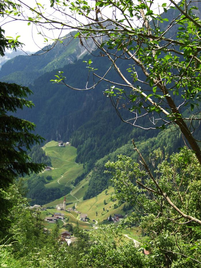 Blick ins italienische Tal
