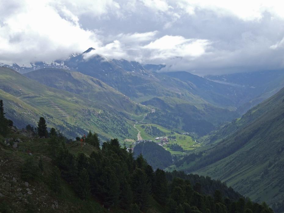 Blick nach Österreich