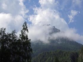 Wolken rund um den Campingplatz