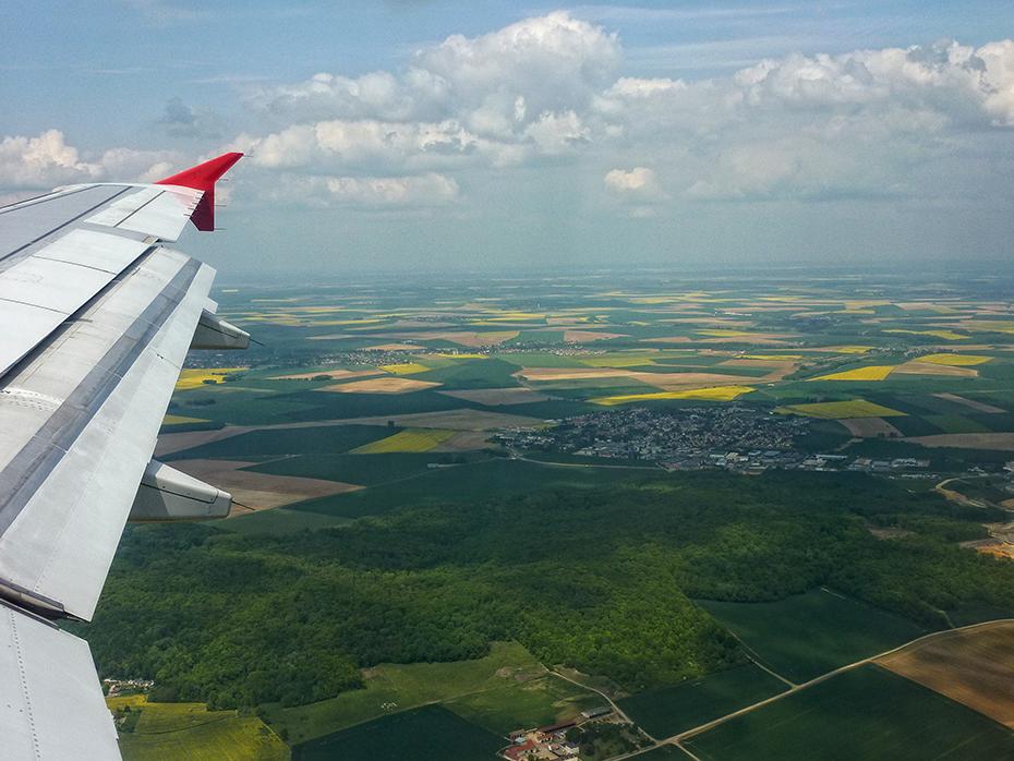 Im Landeanflug schon viel freundlicher