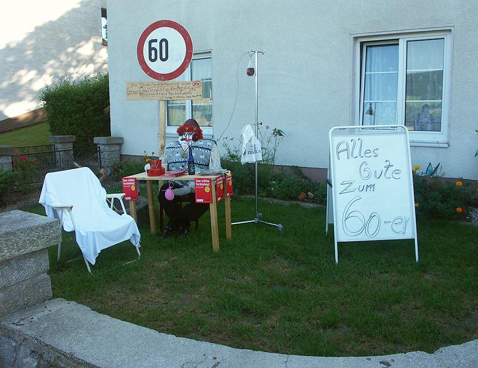 nette Überraschung im Vorgarten