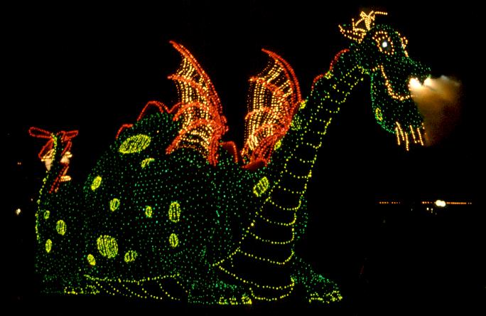 die 'electrical parade' im Magic Kingdom