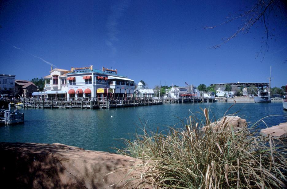 Überblick rund um den See der Universal Studios Florida