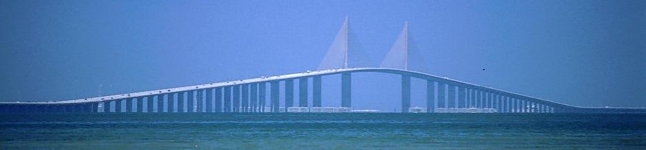 Sunshine Skyway über die Tampa Bay