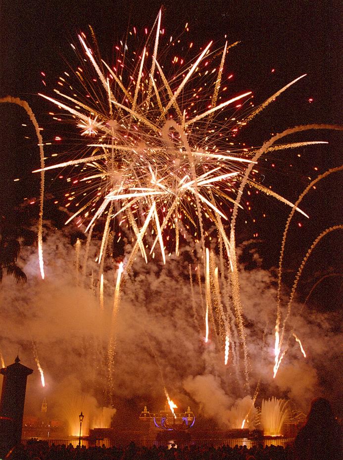 Feuerwerk im Epcot Center