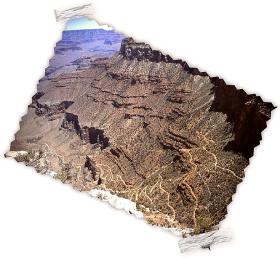 Bright Angel Trail, Grand Canyon NP.