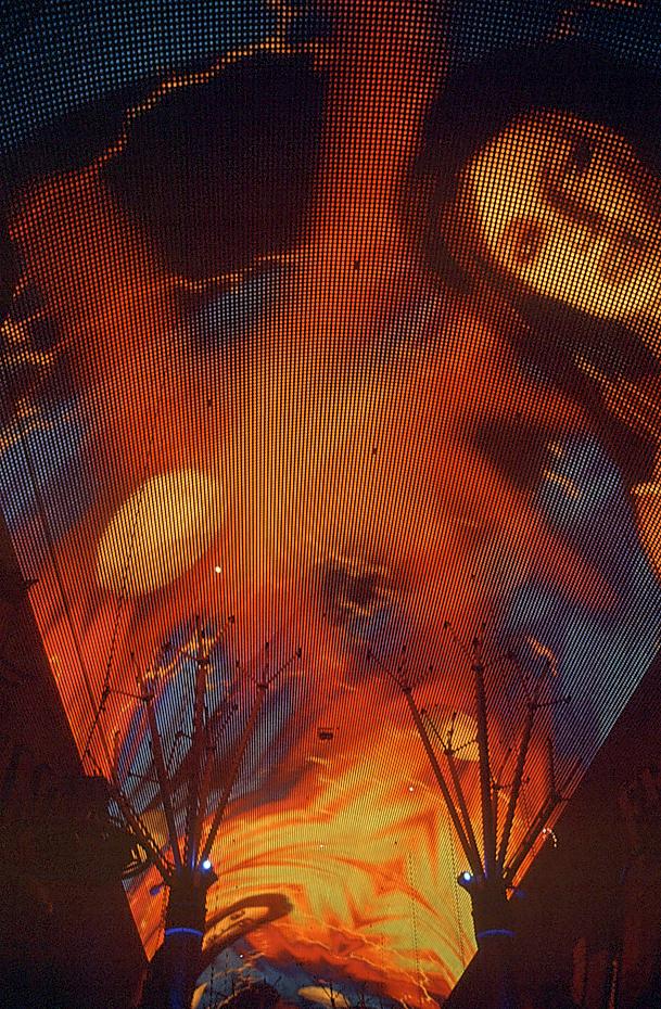 the Fremont Street Experience, Las Vegas Downtown