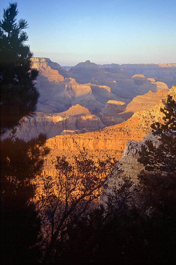 Sonnenuntergang am Mather Point, Grand Canyon NP.