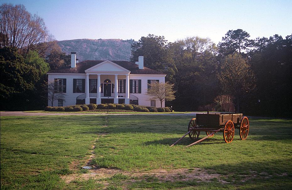 Antebellum Gebäude beim Stone Mountain