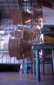 Saturn V Rakete im Kennedy Space Center