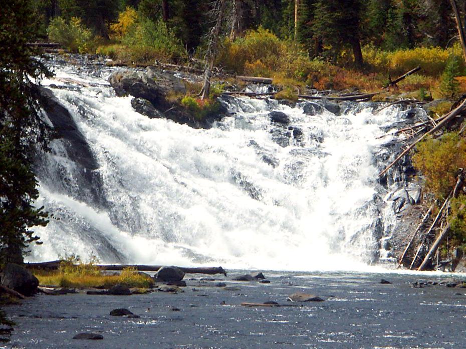 Wasserfall im Yellowstone NP