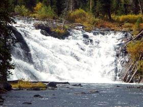 Wasserfall im Yellowstone NP