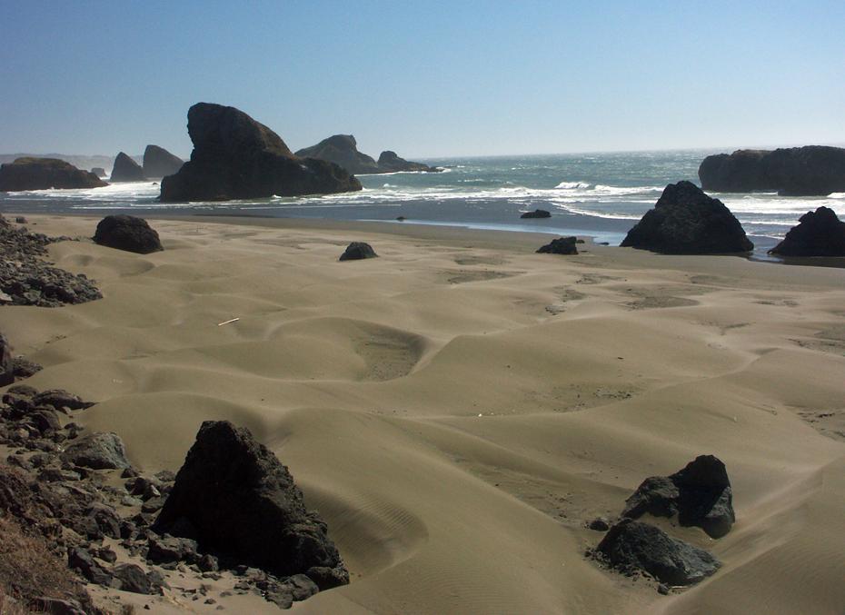 Strand an der Oregon Coast