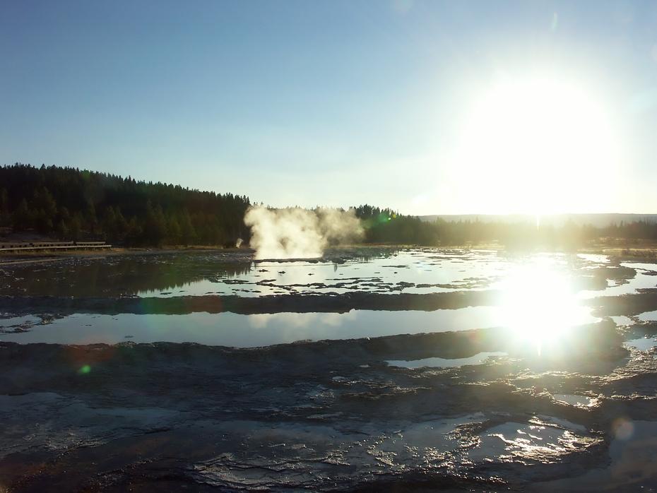 Firehole Lake, Yellowstone NP