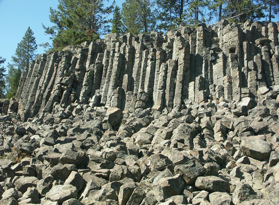 Sheepeater Cliff, Yellowstone NP