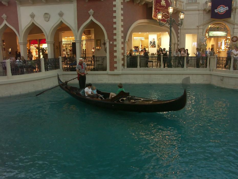 Gondel im The Venetian, Las Vegas