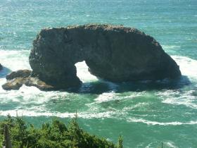 Arch rock, Oregon coast