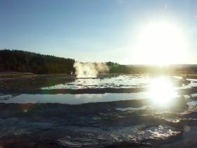 Firehole Lake, Yellowstone NP