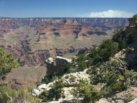 Blick von South auf den North Rim, Grand Canyon NP